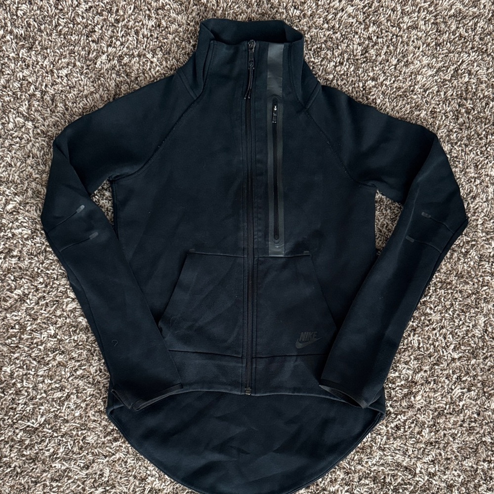 Nike Black Full Zip Athletic Jacket